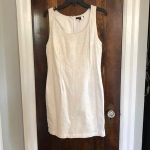 White cocktail dress